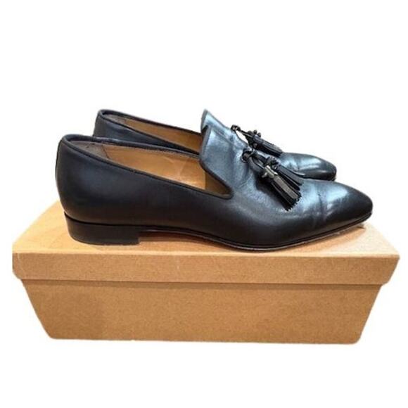 Christian Louboutin Other - Christian Louboutin Dandelion Tassel Calf Leather Loafers in Black – Size 8 US